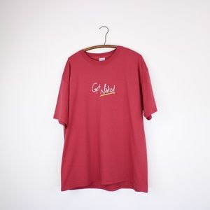 Vintage Red Duclaw Brewing Co Get Naked T-shirt